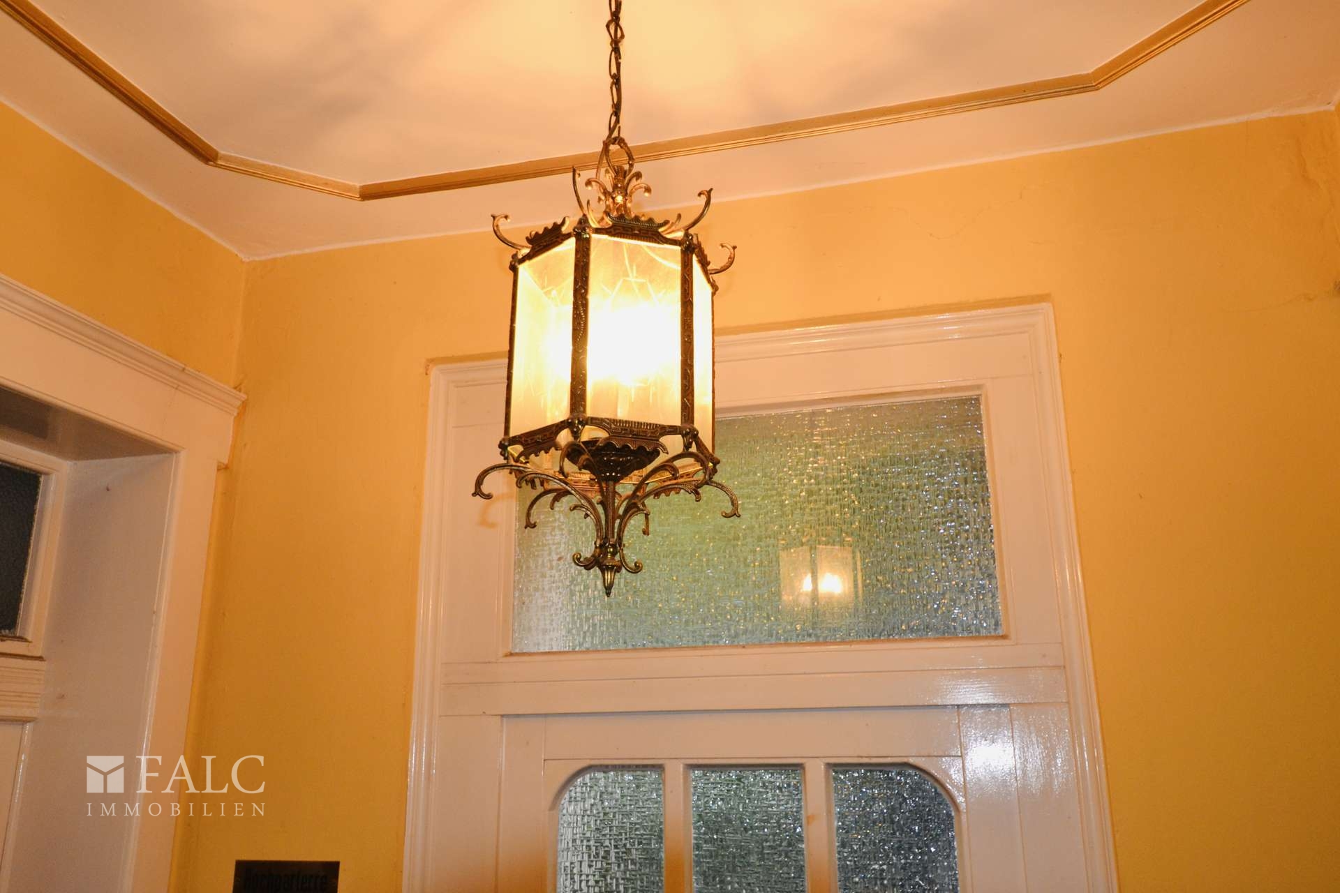 Detail Treppenhaus Lampe 